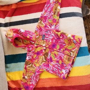 Patagonia fleece jacket.